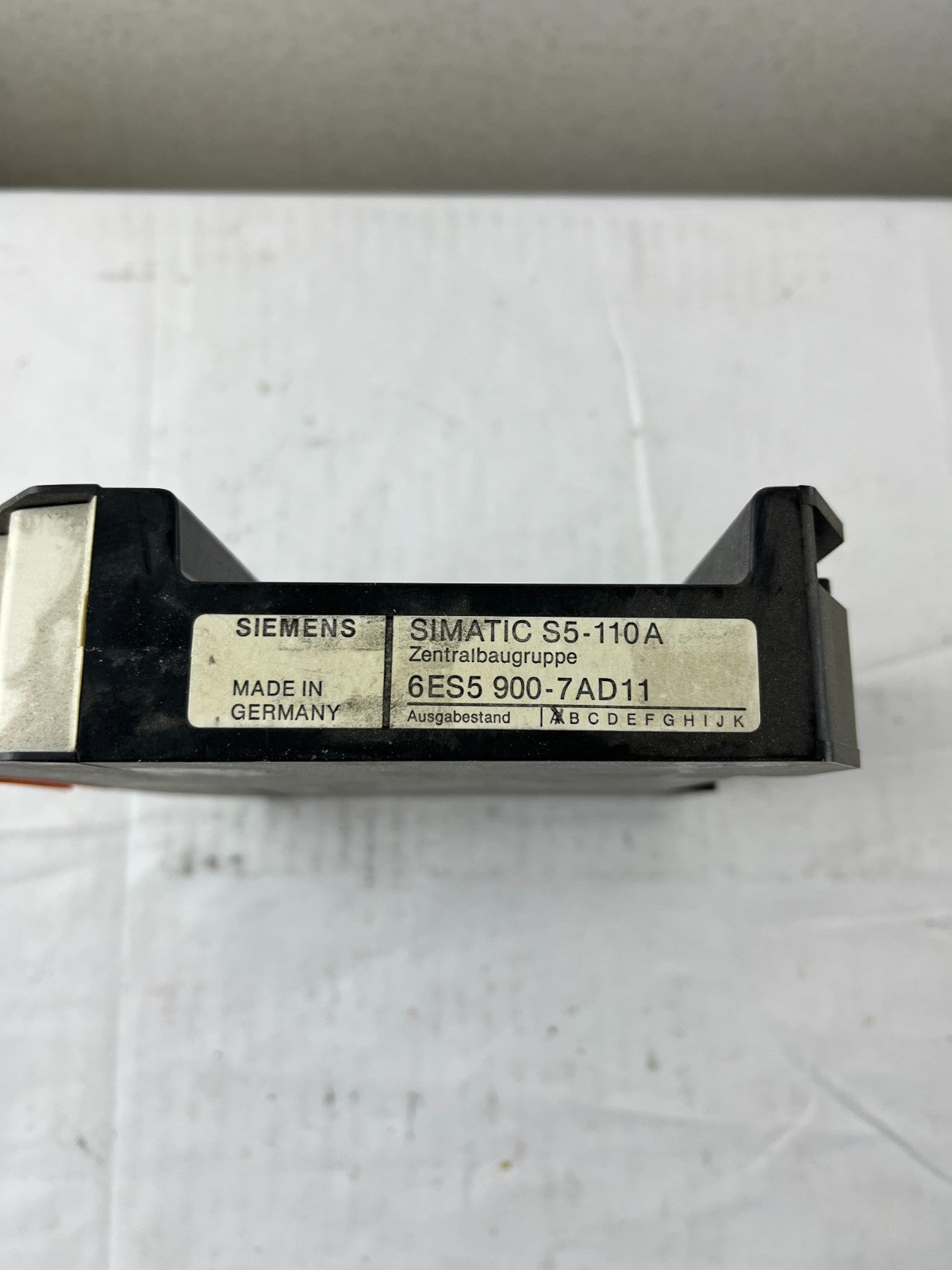 Siemens SIMATIC S5-110A 6ES5 900-7AD11 CPU Central Module ZB/CPU EPROM Used