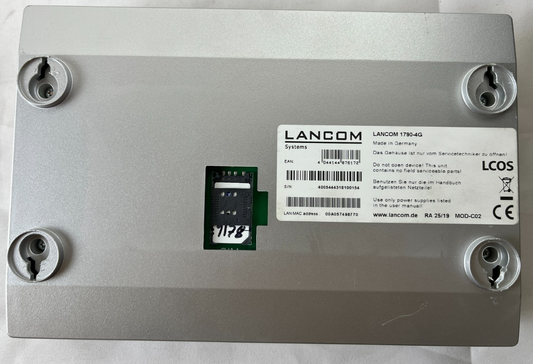 LANCOM 1790-4G LTE VPN Router Industrial Gigabit Ethernet WAN Used Spare Unit
