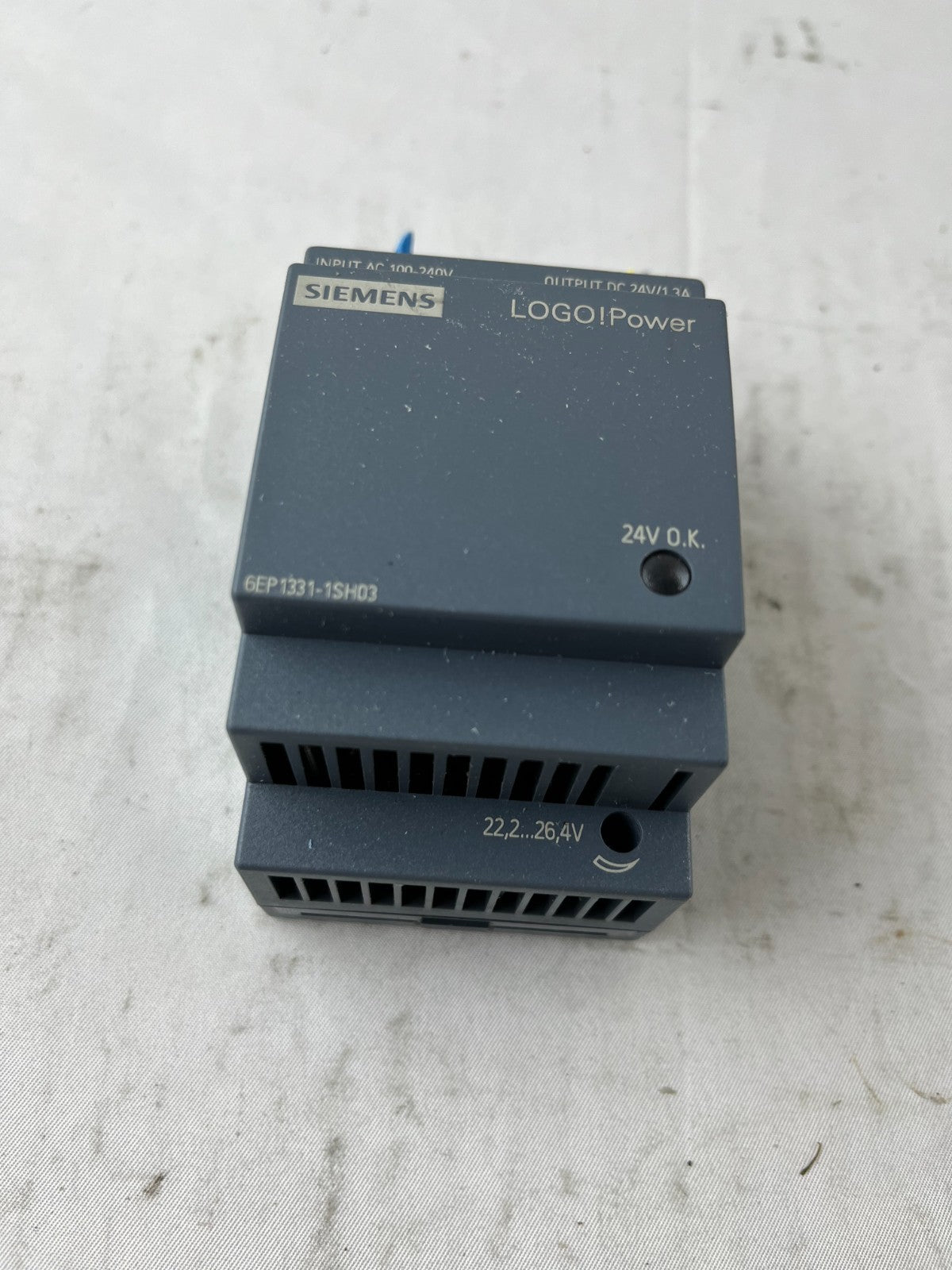 Siemens LOGO!Power 6EP1331-1SH03 24V DC 1.3A Power Supply 100-240V Used Spare