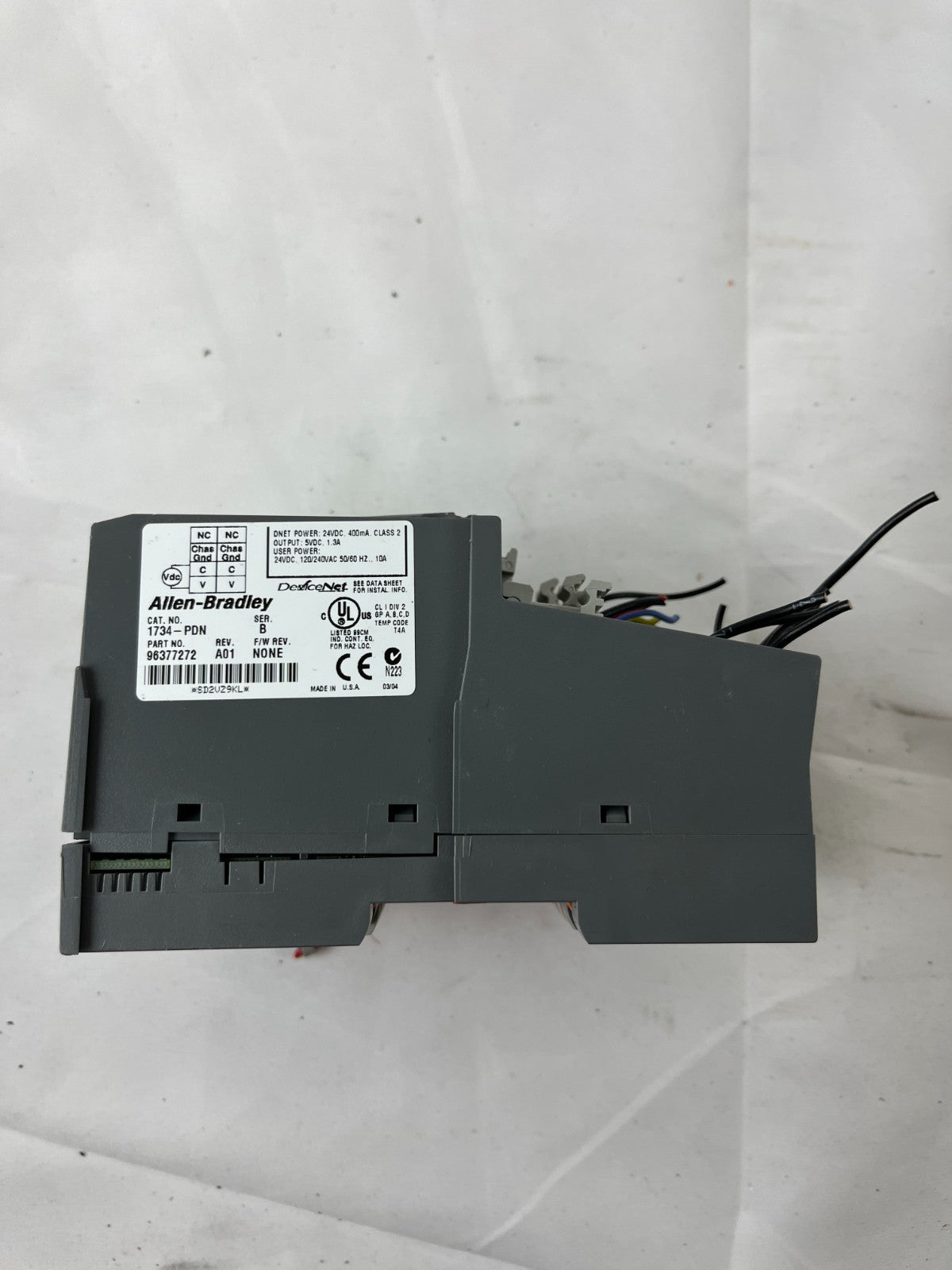 Allen-Bradley 1734 Point I/O DeviceNet Analog I/O RTD Bundle Tested Working