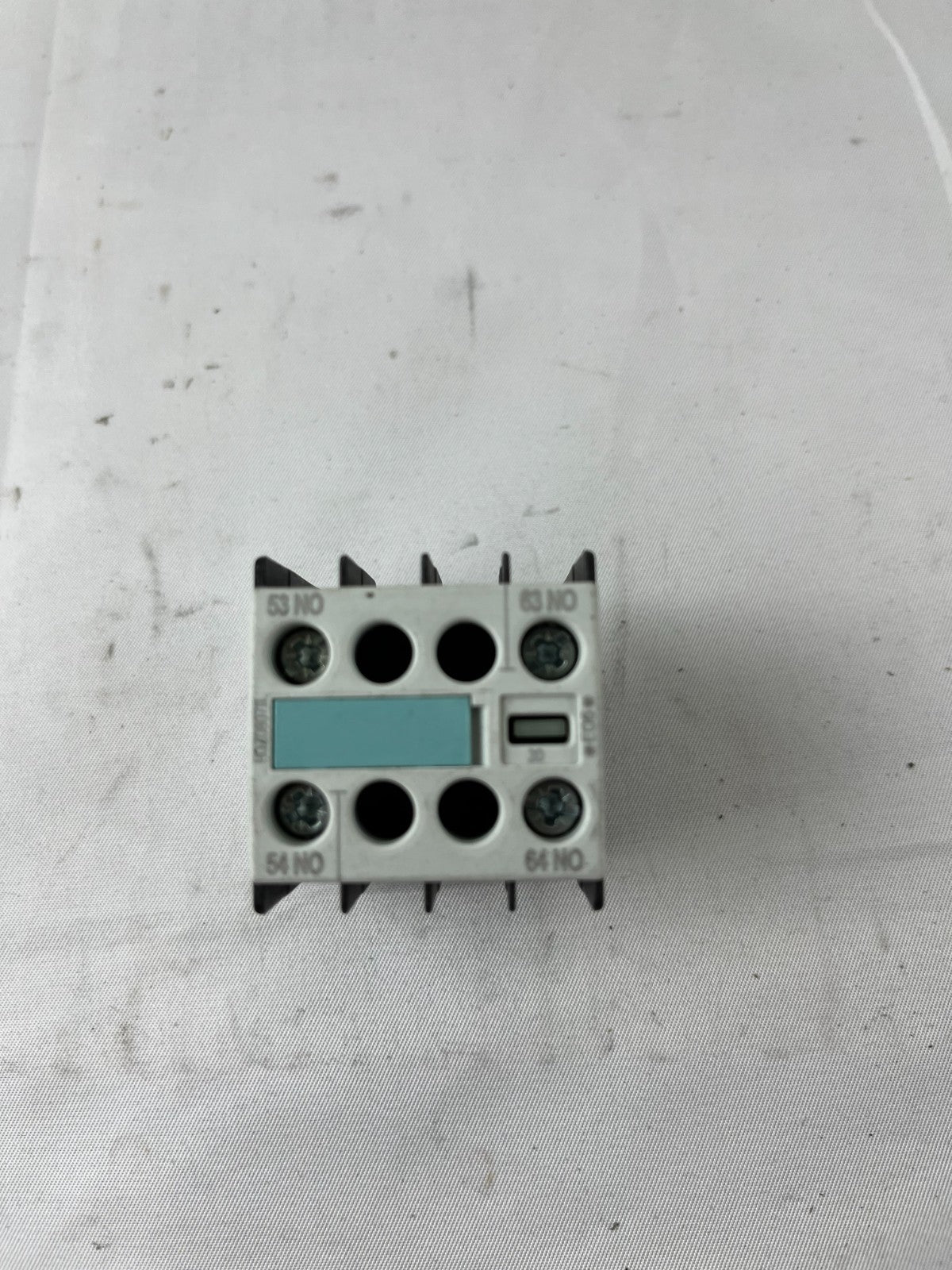 Siemens 3RH1911-1FA20 Auxiliary Contact Block 2NO 220V AC Used Spare Part