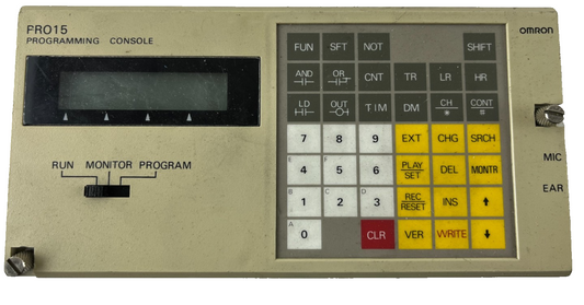 Omron C120‑PRO15 / 3G2A6‑PRO15 Programming Console Used Spare Part