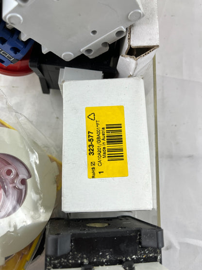 Industrial Switch Bundle Allen Bradley ABB Mixed Lot Emergency Stop Components