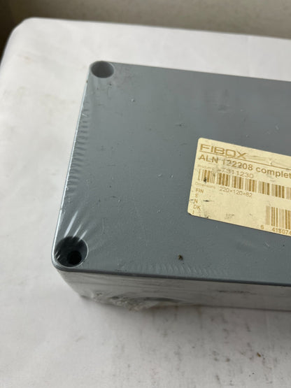Fibox ALN 122208 Complete Enclosure 220x120x82mm Grey New Spare Unit