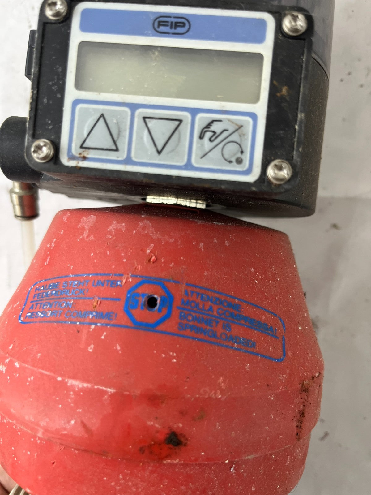 FIP VVM/NC Pneumatic Diaphragm Valve DN25 PN10 EPDM Smart Positioner Used Spare