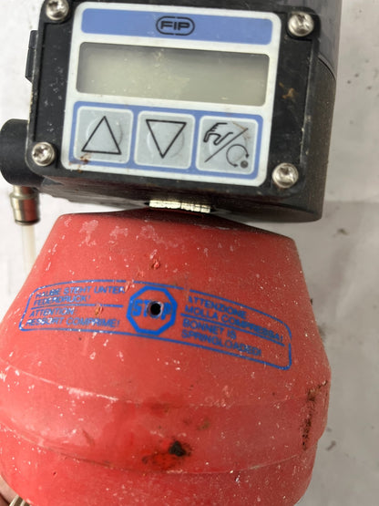 FIP VVM/NC Pneumatic Diaphragm Valve DN25 PN10 EPDM Smart Positioner Used Spare