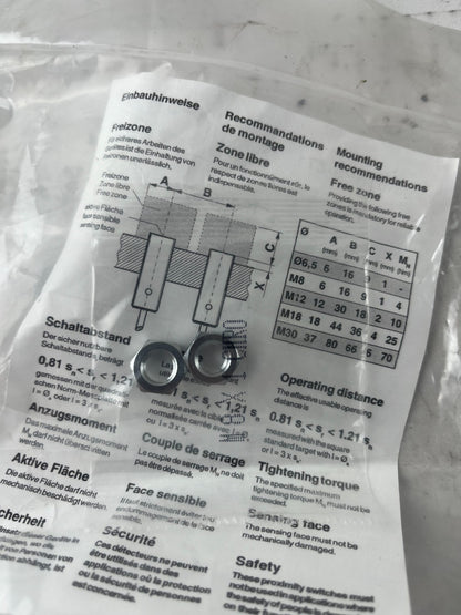 SICK IN08-03BPS-ZT1 Inductive Proximity Sensor 3mm PNP 10–30VDC New Unit