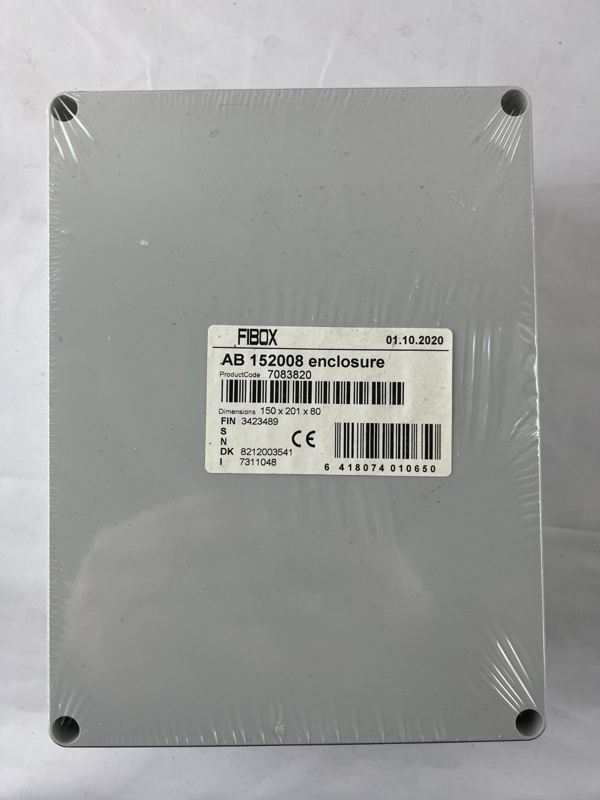 Fibox AB 152008 Enclosure 7083820 EURONORD ABS IP66 IP67 150x201x80mm New