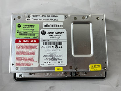 Allen-Bradley 2711P-T7C4D1 PanelView Plus 700 HMI Touchscreen Tested Working