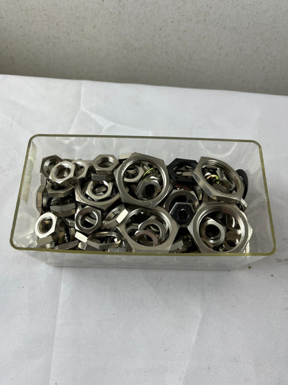 Sensor Mounting Hardware Lot Lock Nuts Washers M12 M18 M30 New Mixed Assortment