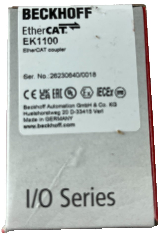 Beckhoff EK1100 EtherCAT Coupler 2x RJ45 24V DC New in Box Spare Part