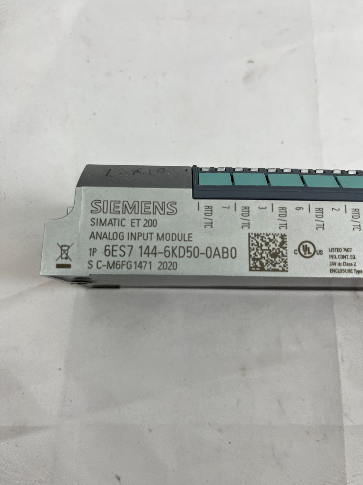 Siemens ET 200eco PN Analog Input Module 6ES7 144-6KD50-0AB0 | 8 AI RTD/TC Used