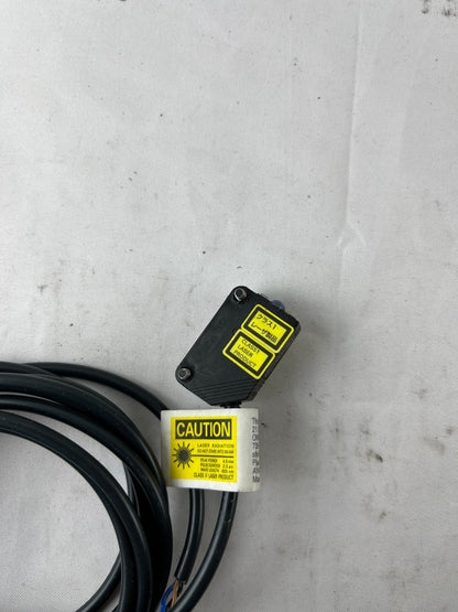 Omron E3Z-LI61 Laser Photoelectric Sensor 10-30VDC Cable Used Spare Unit