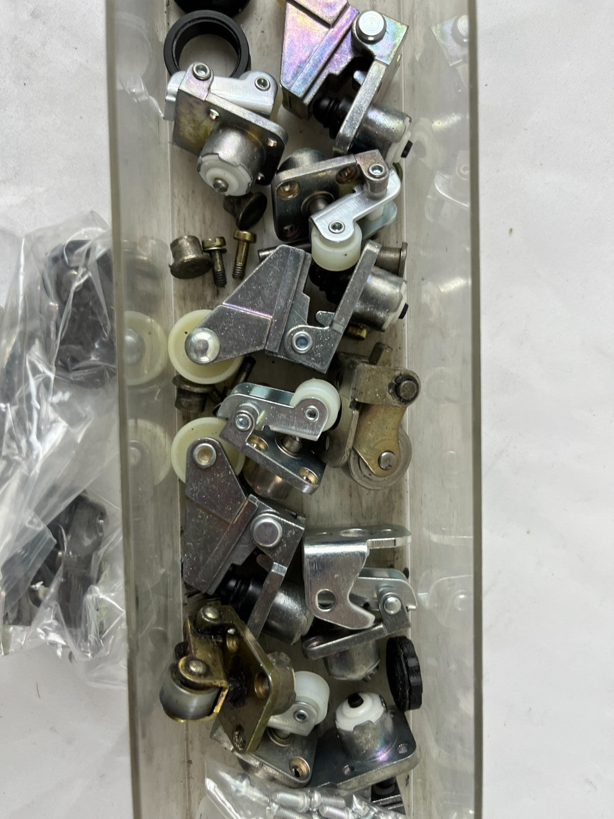 Industrial Limit Switch Parts Roller Lever Actuator Mixed Lot Metal Assemblies