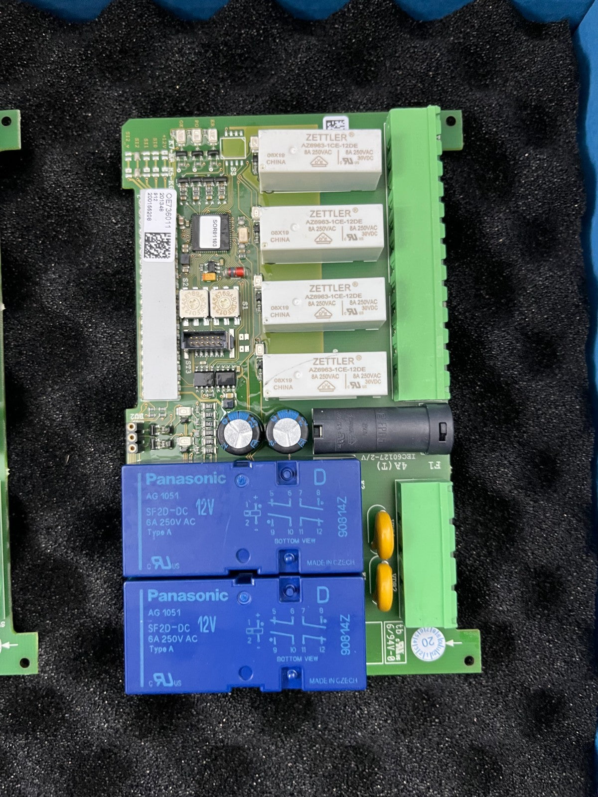 HBC Radiomatic Spare PCB Lot: 2x OE736011 & 1x Relay Board Bundle - Spare Parts