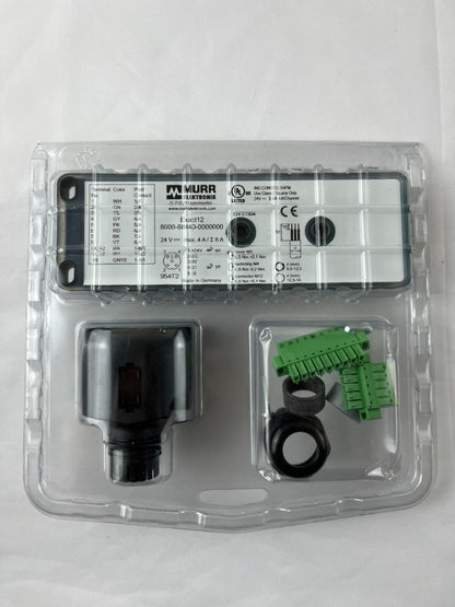 Murr Elektronik 8000-88440-0000000 Exact12 M12 Distribution Box 8×M12 4-Pin 24V