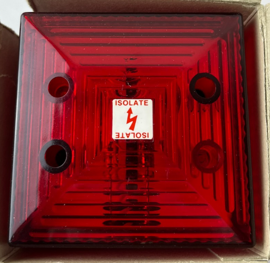 Clifford & Snell Flashalarm V4 Red Beacon 220–240 VAC 5 J 5 W Xenon Warning