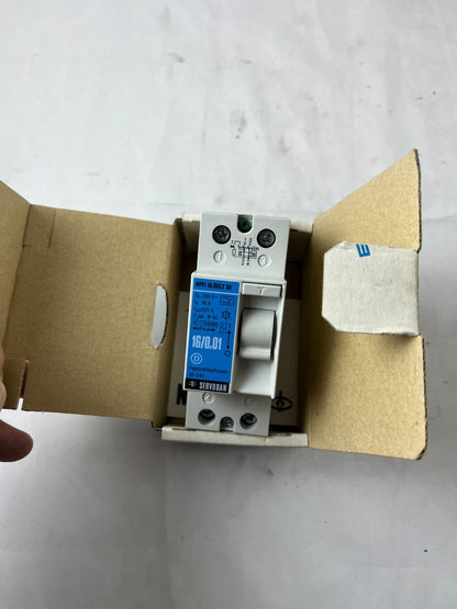 Servodan HPFI 16.010.2 SK 16A 10mA RCD Residual Current Device New Spare Unit