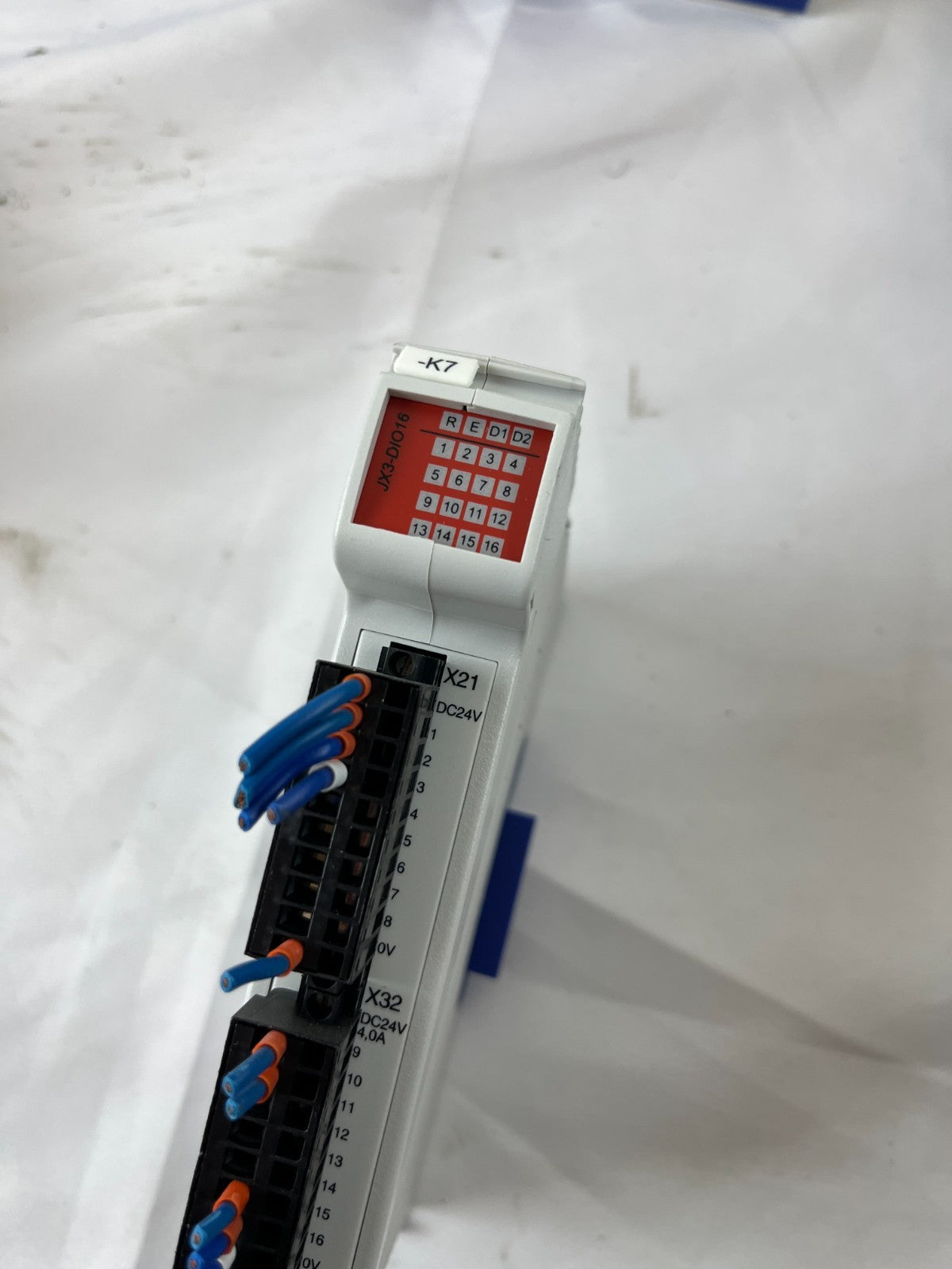Jetter JX3-DIO16 Digital I/O Module 10000517 8 In 8 Out 24VDC PLC Used Spare