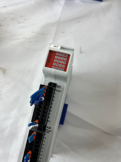 Jetter JX3-DIO16 Digital I/O Module 10000517 8 In 8 Out 24VDC PLC Used Spare
