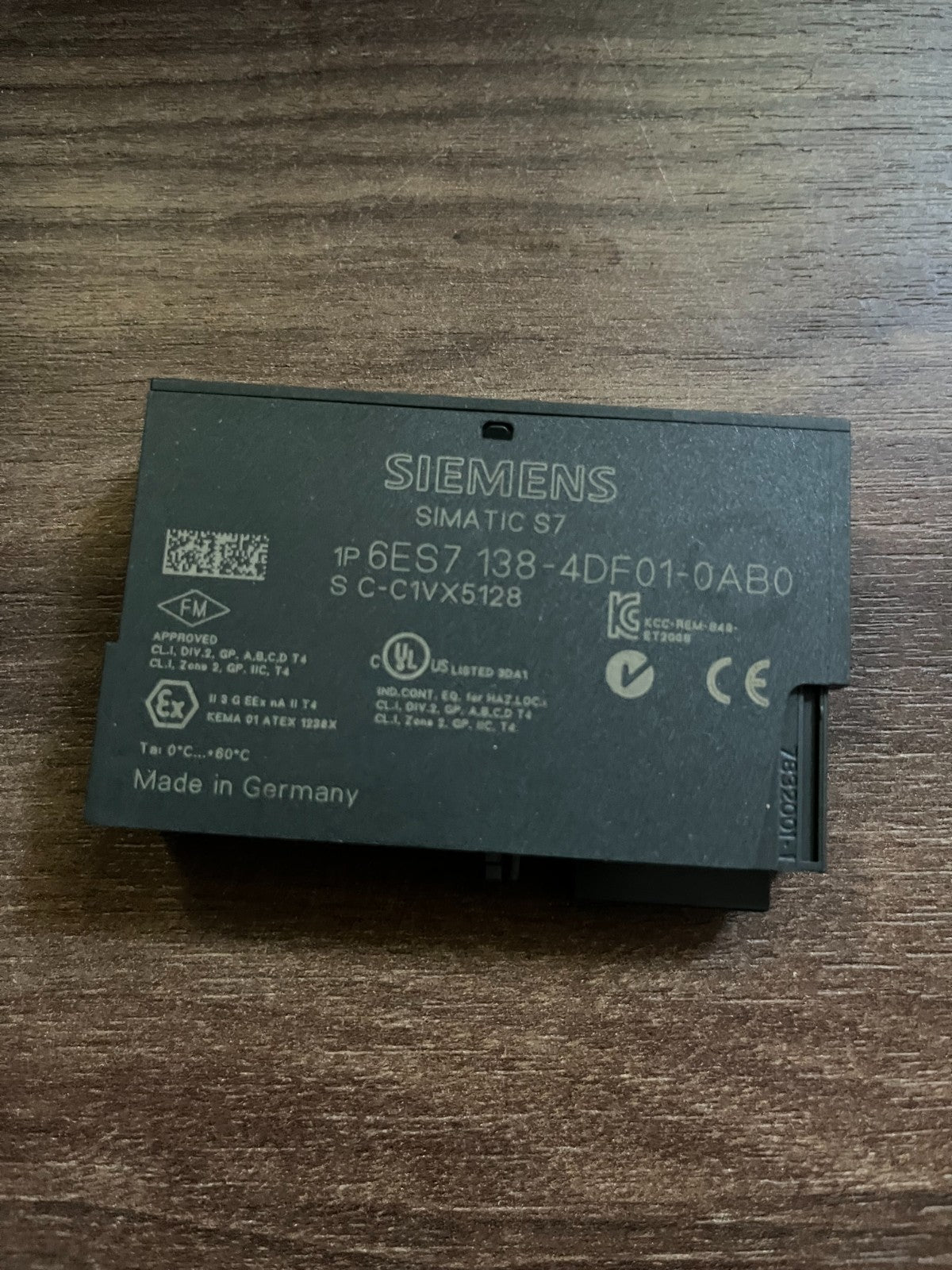 Siemens SIMATIC S7 6ES7 138-4DF01-0AB0 ET200S Serial Interface Module RS232/RS42