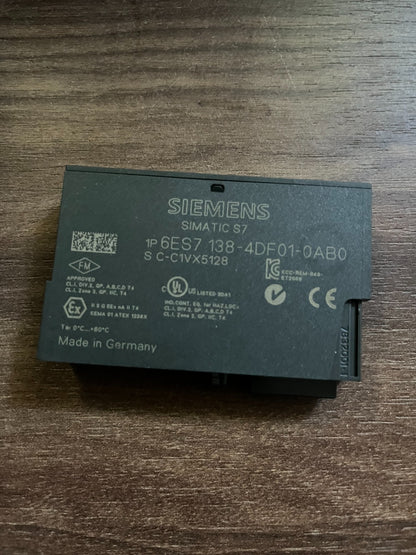 Siemens SIMATIC S7 6ES7 138-4DF01-0AB0 ET200S Serial Interface Module RS232/RS42