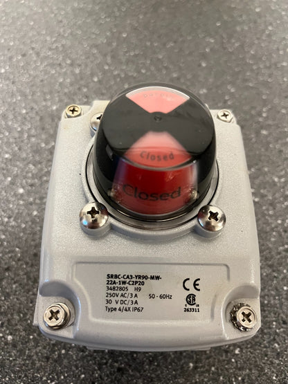 Festo SRBC-C4 Sensor Box with Position Indicator SRBC-CA3-YR90-MW-22A-1W-C2P20