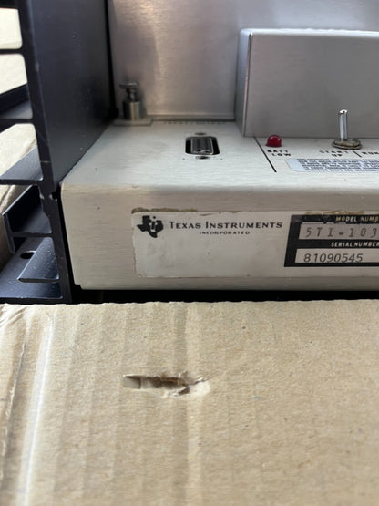 Texas Instruments 5TI-1034-1 5TI Sequencer 4K 102–132 VAC New Old Stock