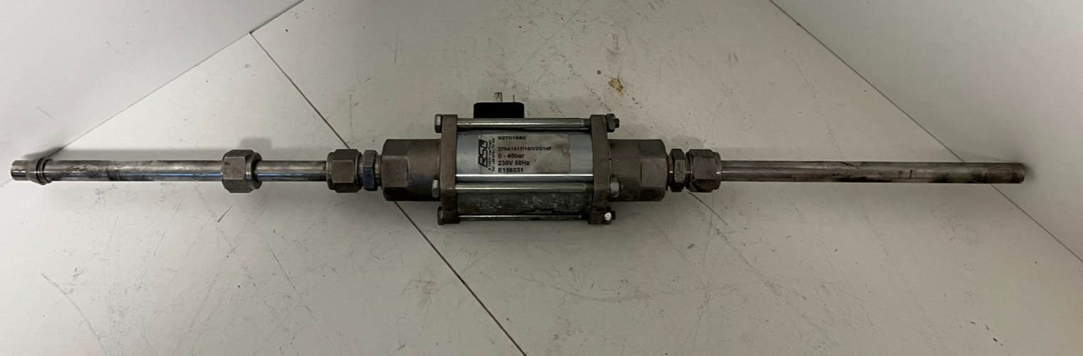 RSG 270A Coaxial Solenoid Valve 0–40bar 230V 1/2" Stainless Steel Used