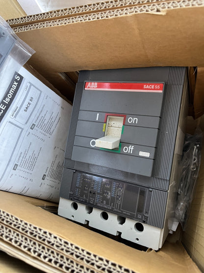 ABB SACE S5 Circuit Breaker PR212/P 630A 3 Pole MCCB New In Box Spare Unit
