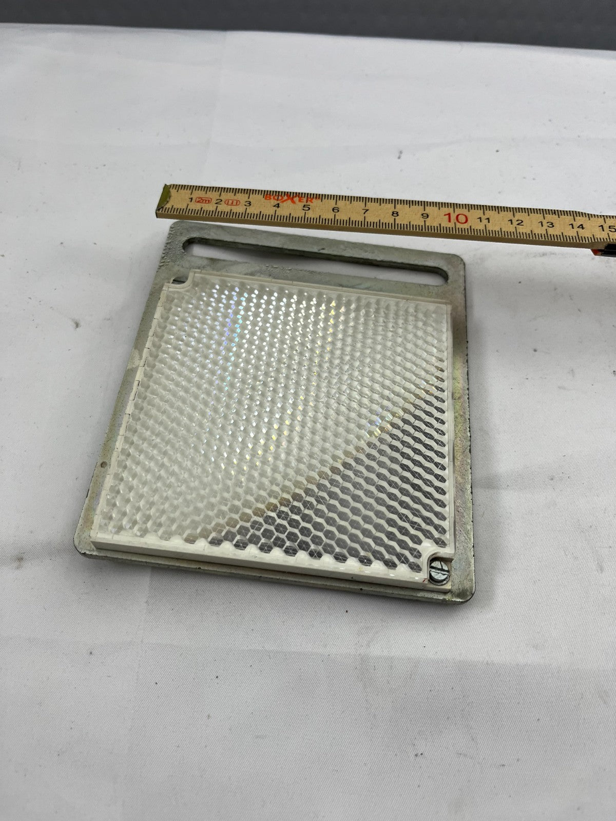 Bundle of 20 Industrial Retro-Reflector Plates 10x10 cm Mounting Brackets Spares
