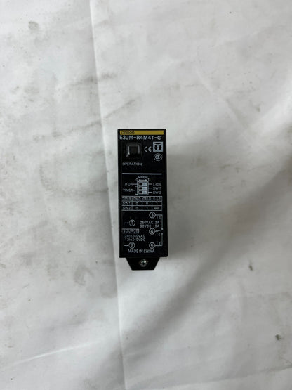 Omron E3JM-R4M4T-G Photoelectric Sensor Switch 24-240VAC/DC Used China Made