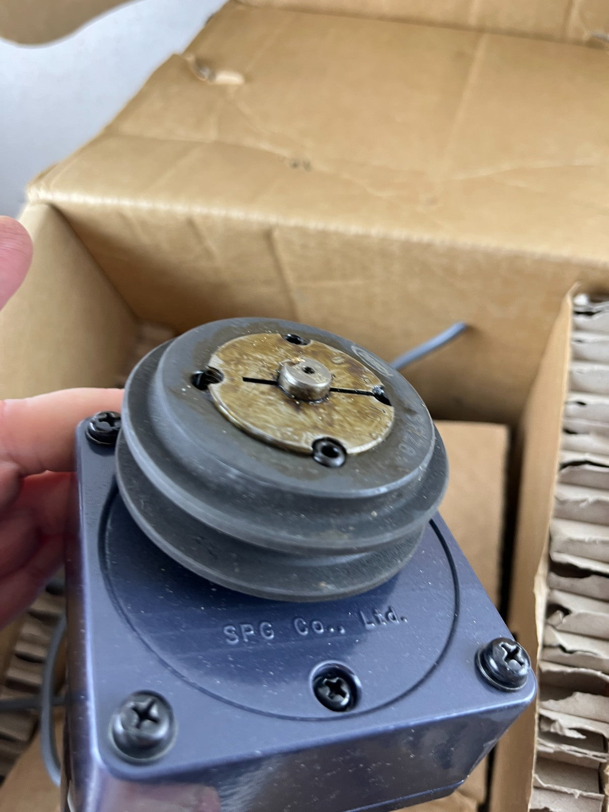SPG S8I25GT-TCE Induction Motor 25W 220V 50/60Hz With IBC VVX 25W 75rpm New