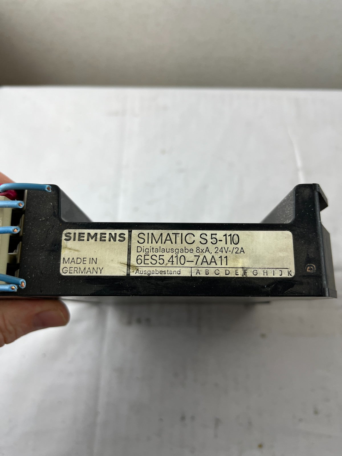 Siemens SIMATIC S5‑110 Digital Output Module 6ES5 410‑7AA11 Used Spare Part