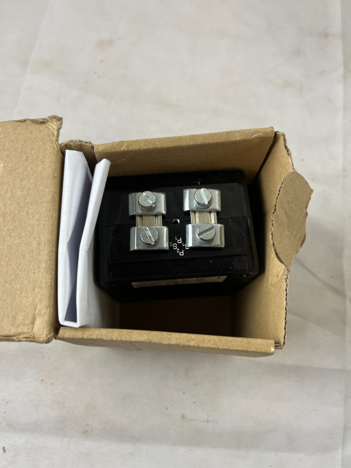 Noratel GK Current Transformer 600/5A 5VA Class 0.2S New in Box Spare Unit