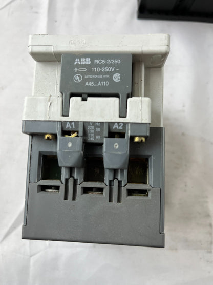 ABB A75-30 Contactor 3P 125A IEC 690V Industrial Motor Starter Used Spare Unit