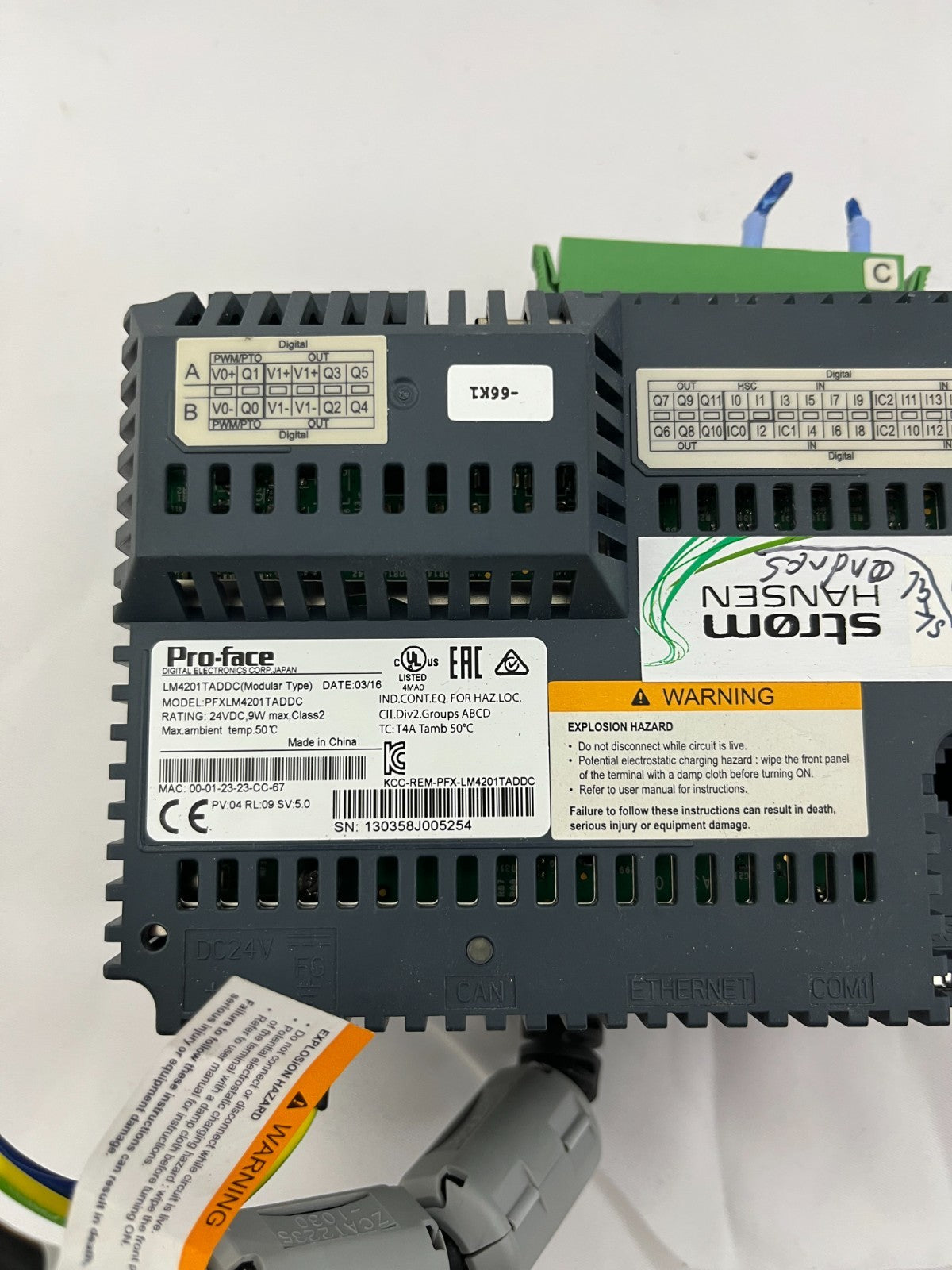 Pro-face LM4201TADDC Modular HMI Controller PFXLM4201TADDC LT4000M Used Working
