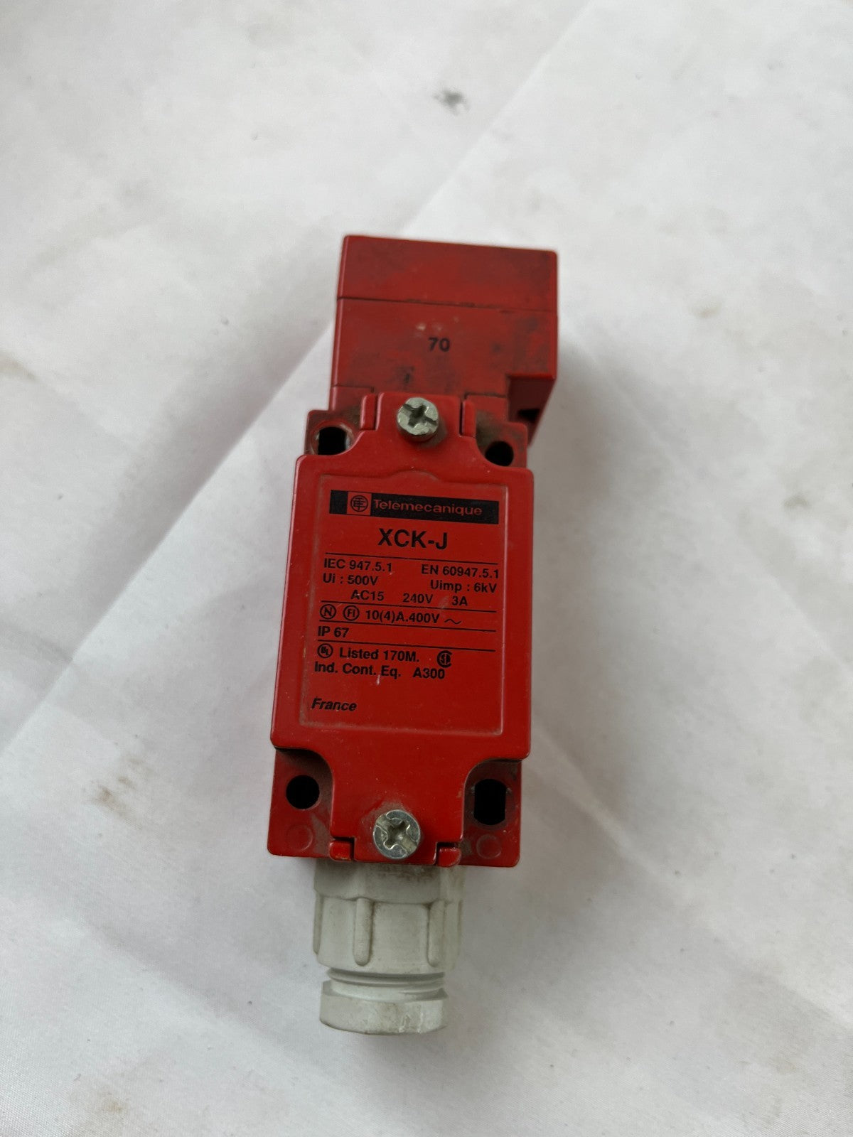 Telemecanique XCK-J Safety Limit Switch IEC 947-5-1 IP67 Industrial Spare Unit