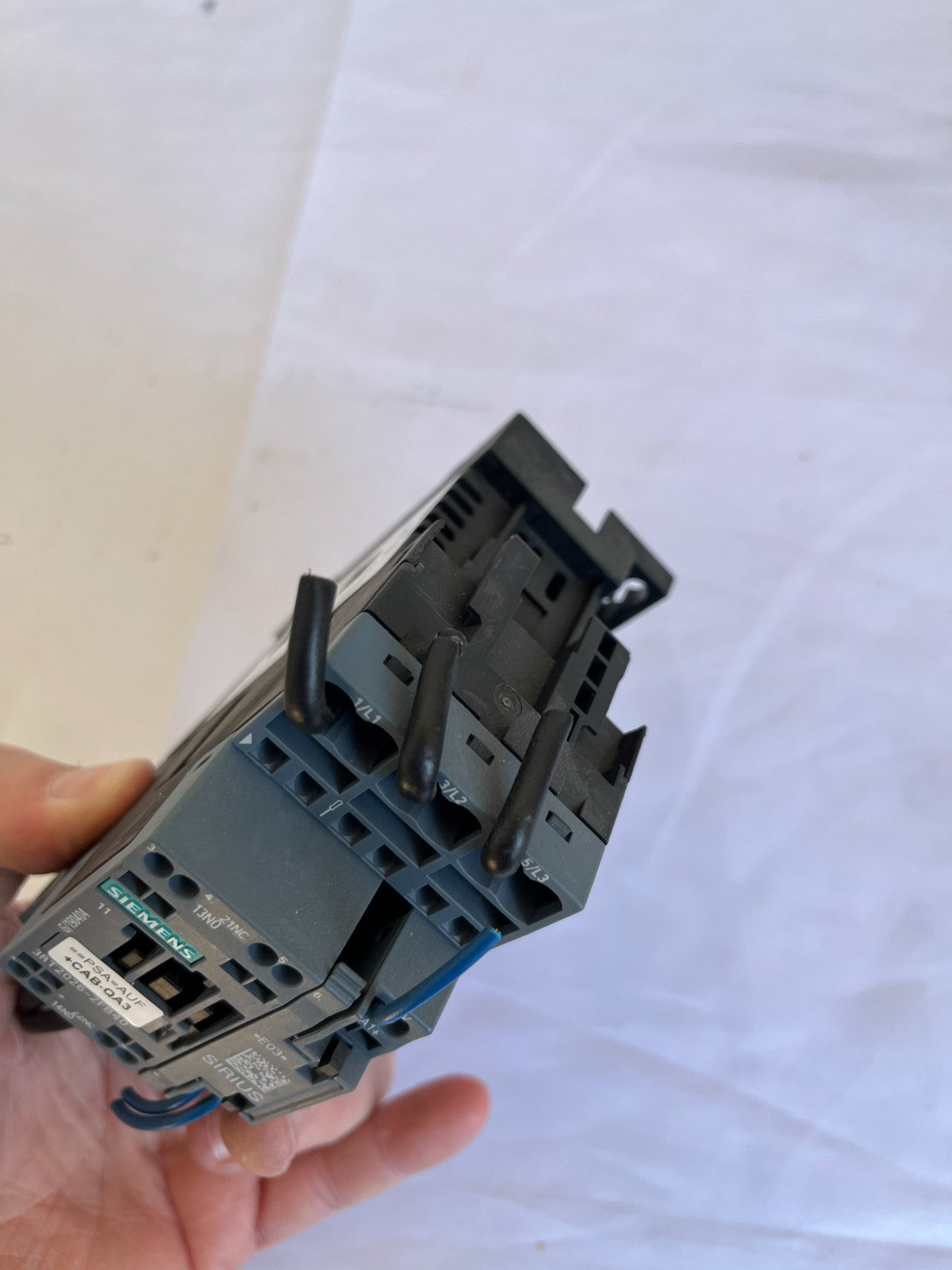 Siemens 3RT2026-2FB40 SIRIUS Contactor 3-pole 25A 11kW 24V DC coil Used Spare