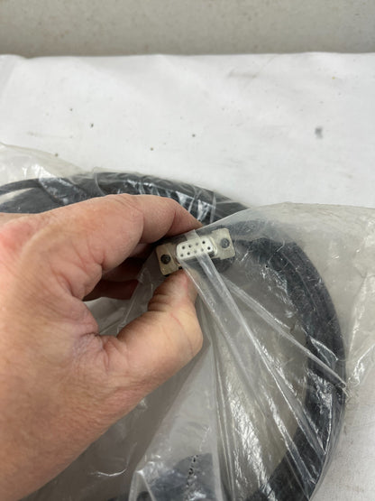 Rs485 Db9 9‑Way D‑Type Comms Cable Milspec New 1 Piece Spare Unit