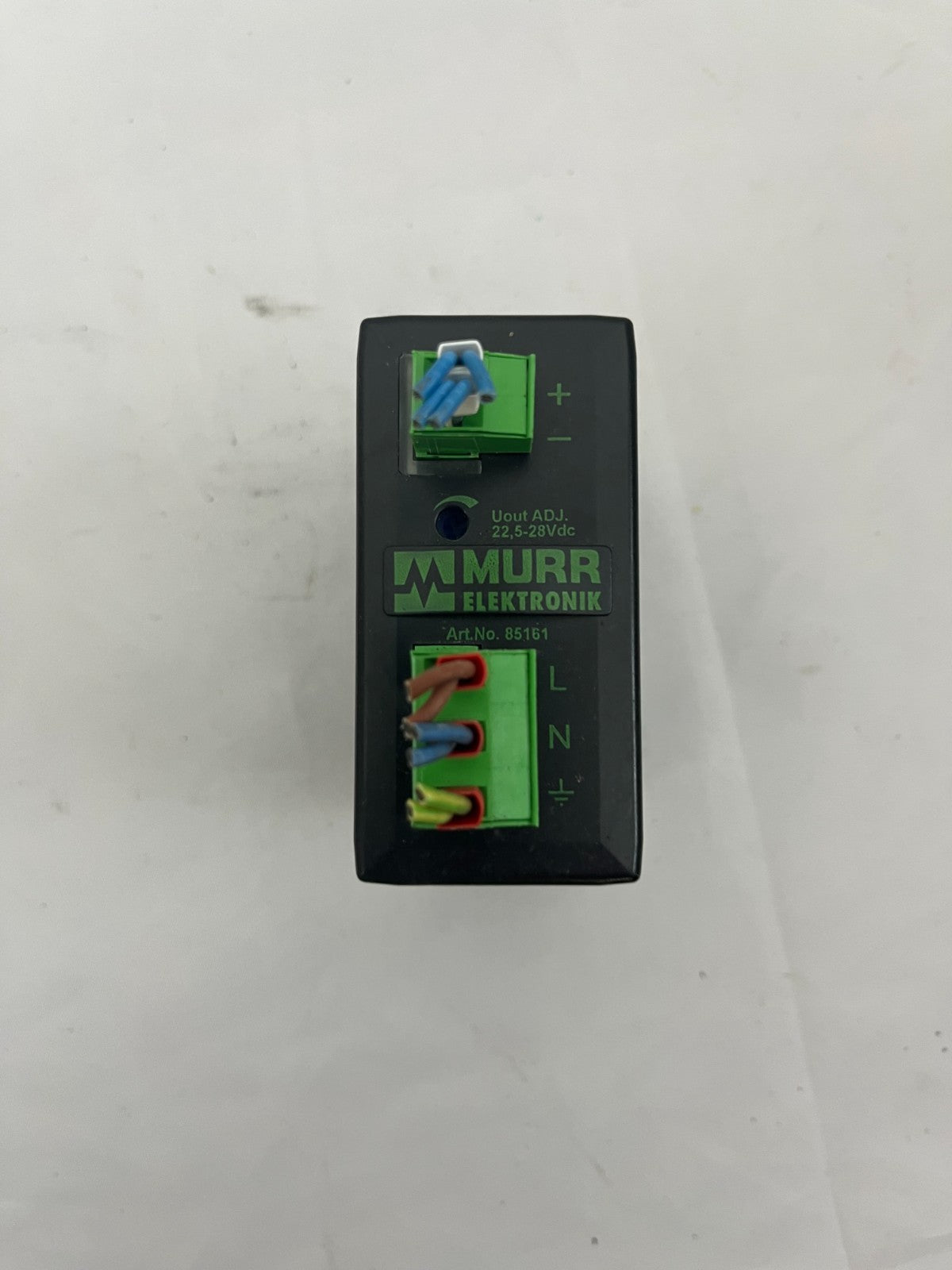 Murr Elektronik 85161 DIN Rail Power Supply 24VDC 1.3A Output 22.5–28v Used