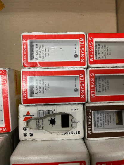 Lot 16x New Electromatic S‑System Timers SC210 724 SB125 724 SXT100 SXR100 220VA