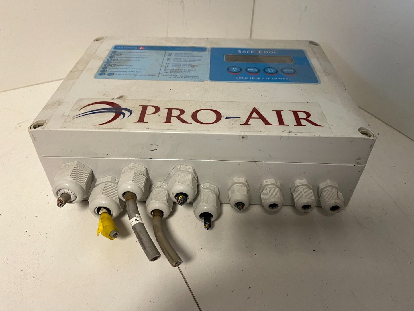 Pro-Air Safe Cool Industrial Climate Control Unit - Logic Temp & RH Controller