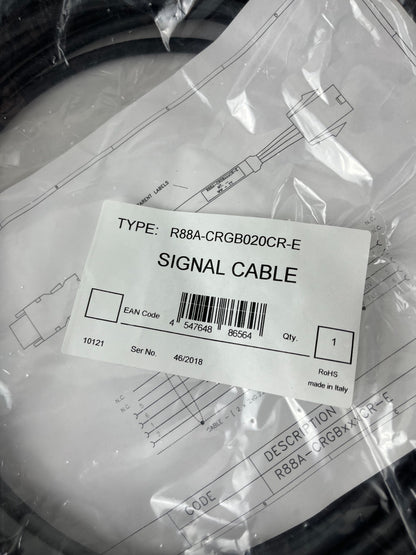 Omron R88A-CRGB020CR-E Encoder Signal Cable 20m for G-Series / SmartStep 2 Servo