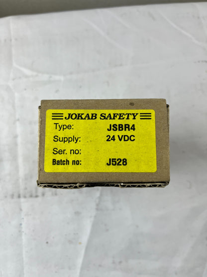 Jokab Safety JSBR4 Safety Relay 24 VDC 3NO/1NC NEW in Box Spare Part