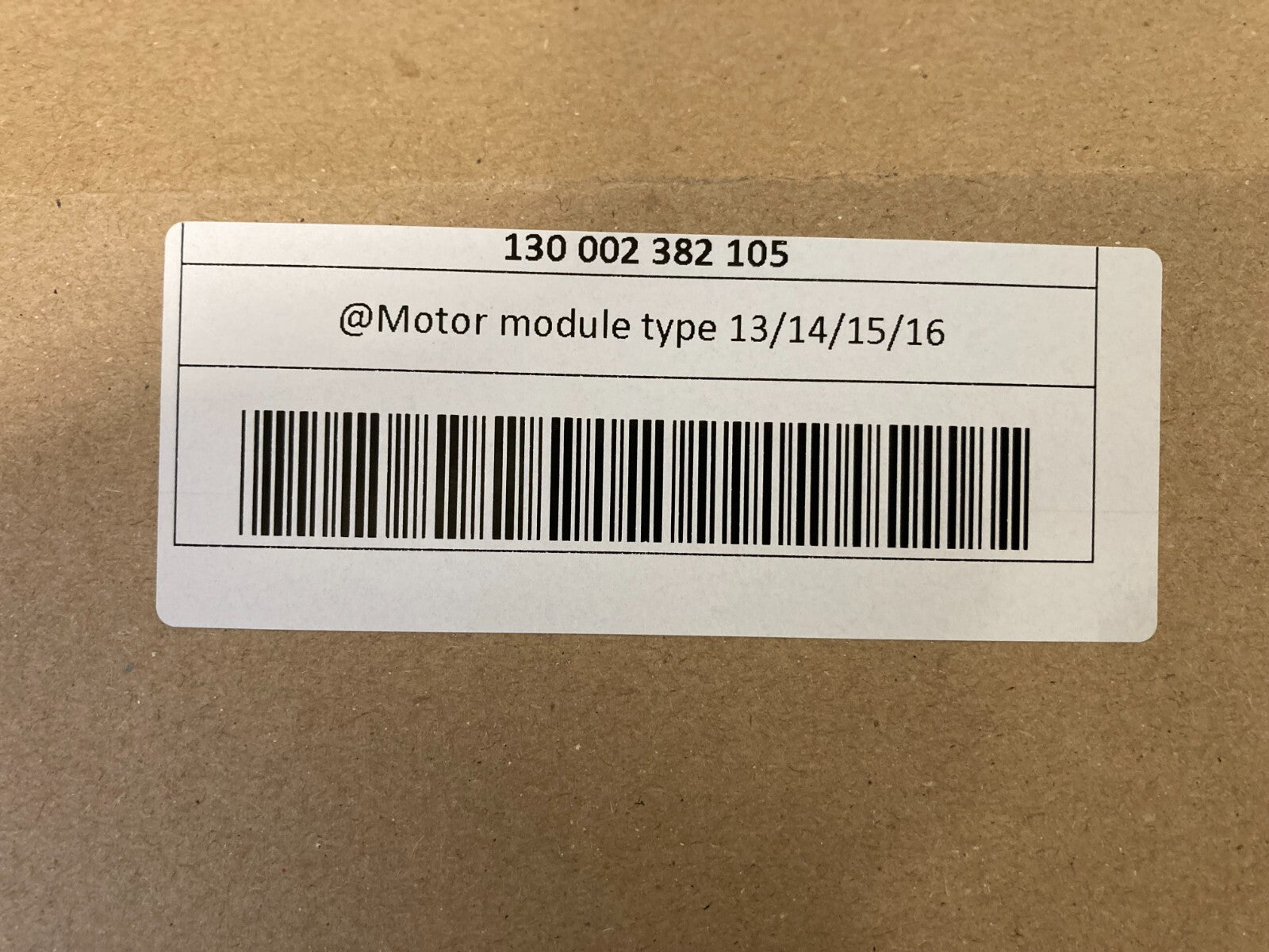 130002382105 Industrial Motor Module Type 13/14/15/16 PCB, Printed Circuit Board