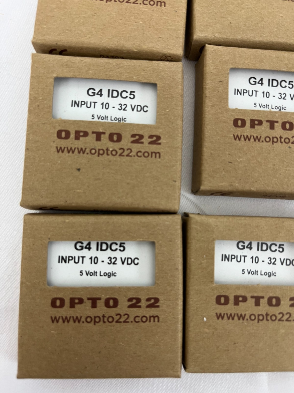 Opto 22 G4 Bundle: 6x IDC5 Input 10–32VDC + 6x ODC5R Output Dry Contact 5V Logic