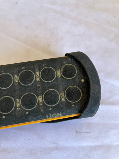 Tele Radio Lion 12 Button Industrial Remote Control Transmitter Used Spare Unit