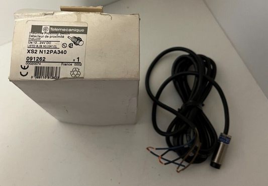 Telemecanique XS2N12PA340 Inductive Proximity Sensor 12-24V DC New Open Box