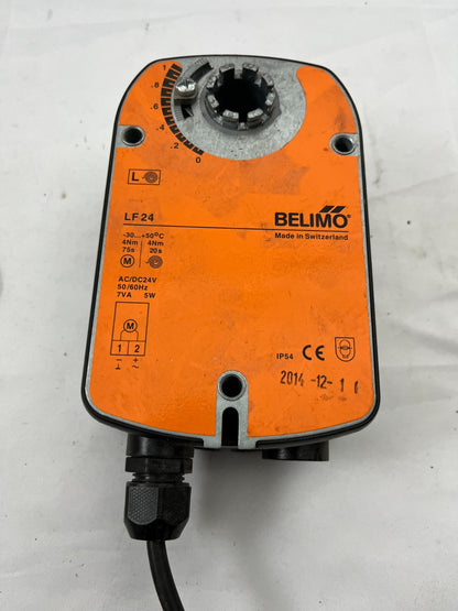 Belimo LF24 Rotary Damper Actuator 24V AC/DC 4Nm IP54 Spring Return Used Working
